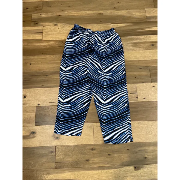 NFL Team Apparel Zubaz Gray Athletic Pants Unisex Size L Drawstring Waist - Image 11