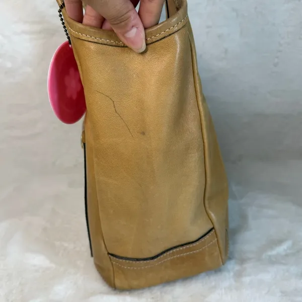 y2k Coach Legacy Tan Ergo Hobo Shoulder Bag - Image 3