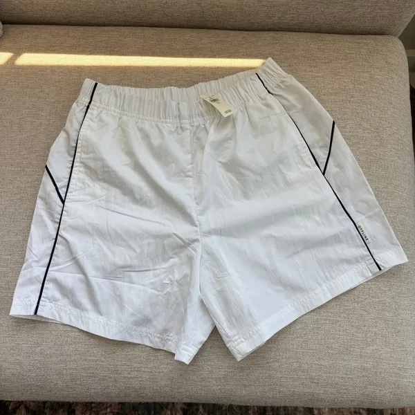 NWT Offline By Aerie Day Off Shorts XS White Athletic Piping Sporty Gorpcore - Image 12
