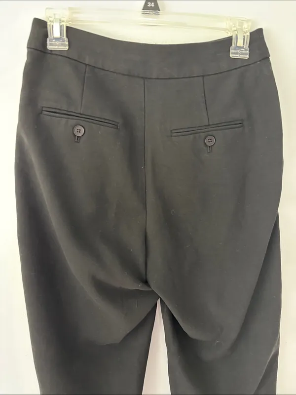 Wilfred Black Tailored Tapered Trousers Sz 4 Work Wear Career Career Minimalist - Image 8