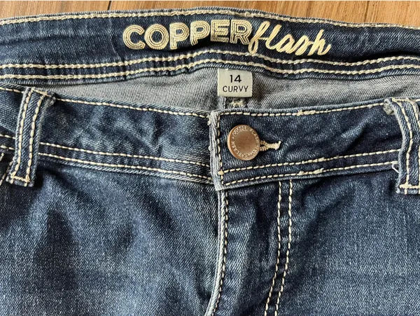 Copper Flash Jeans Dream Catcher Blue Size 14 - Image 5