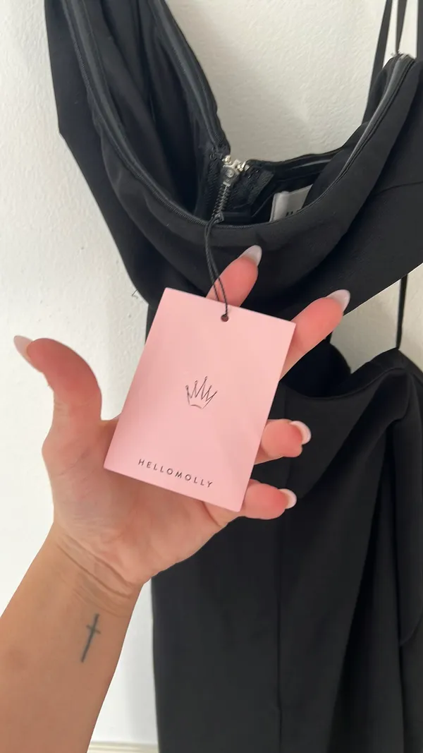 hello molly black dress  - Image 2
