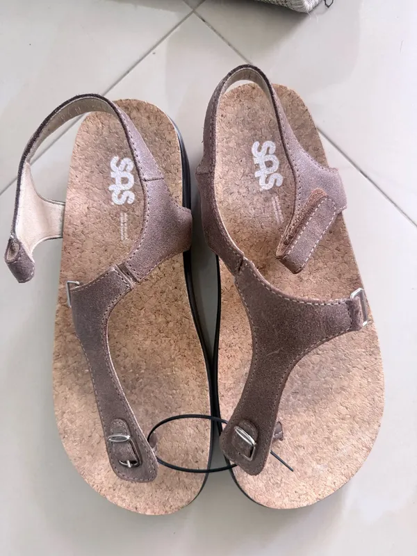SAS Sportswear Tripad Comfort Thong Sandals Slides Brown Women’s Flip Flops US - Image 8