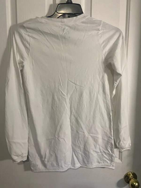 Juicy Couture White Tee with Blue Crest Logo - Image 3