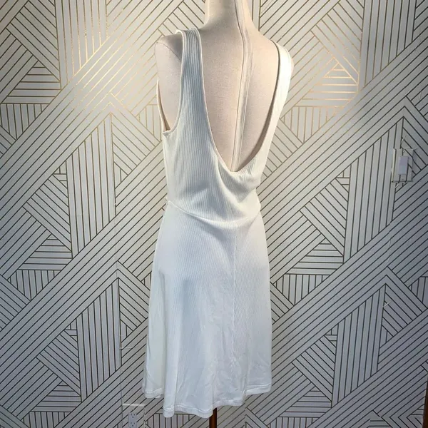 L*Space Topanga Dress in‎ Cream Ribbed Cutout - Image 8
