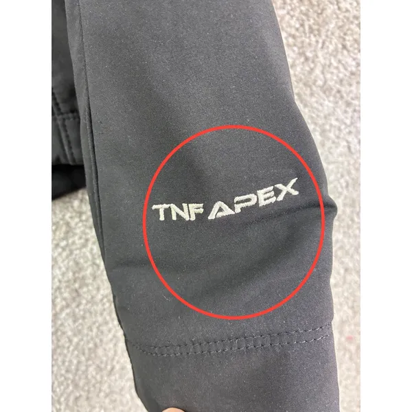 The North Face Apex Bionic Jacket Size S Black Softshell Windproof Outdoor Coat - Image 8