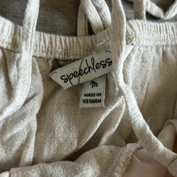 Speechless cream mini dress - Image 3