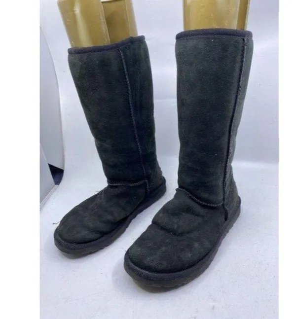 Ugg Australia Black Classic Tall Pull Bootsbooties - Image 4
