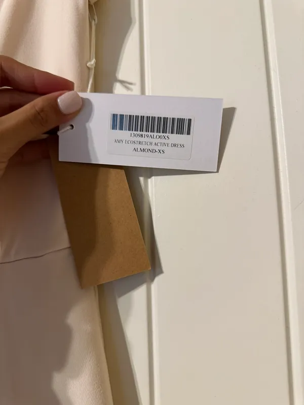 Reformation Cream Athletic Dress - Image 3