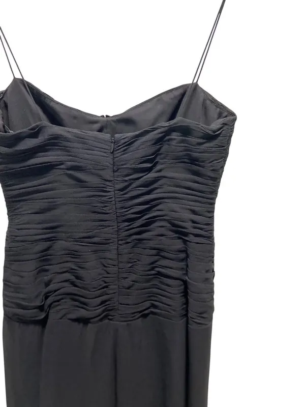 Anne Klein 100% Silk Midi Dress Black Size 6 NWT Wedding, Special Occasion Party - Image 10