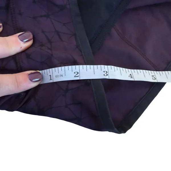Lululemon Speed Shorts Size 6 Star Crushed Black Cherry Running Pockets Fitness - Image 12
