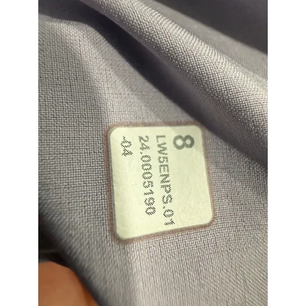 Lululemon Dance Studio Jogger Lavender Pinstripe Pants liner Size 8 flaw - Image 7