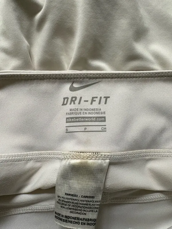Nike White Tennis Skirt - Image 3