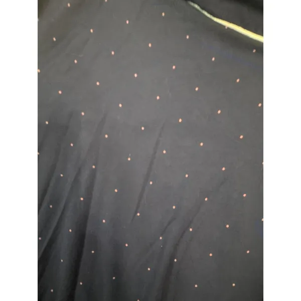 Cozy Earth Navy Blue Pink Polka Dot Bamboo Pajama Set Womens XXL Long Sleeve PJ - Image 4