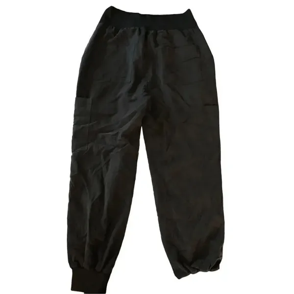 Maeve Anthropologie cargo joggers black women's size small - Image 2