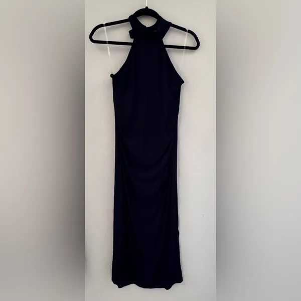 See You Monday Size M Black Halter Bodycon dress - Image 3