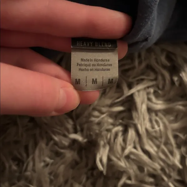 Fisherman’s Supply Blue Hoodie Size M - Image 5