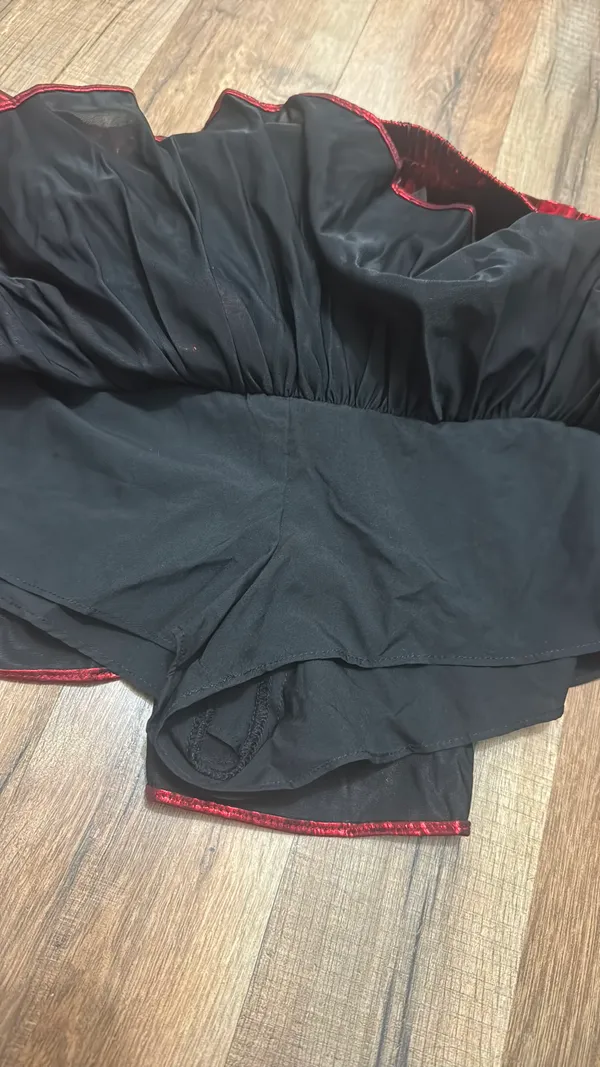 The Moon Day Moon The Ruffle Skirt Red - Image 3
