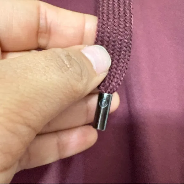 Lululemon Perfectly Oversized Hoodie Burgundy Maroon Size 4 - Image 5