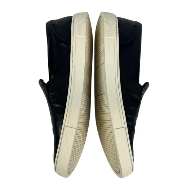 Frye Women's Ivy Black Leather Slip On Sneakers Casual‎ Shoes Size 6.5 - Image 4