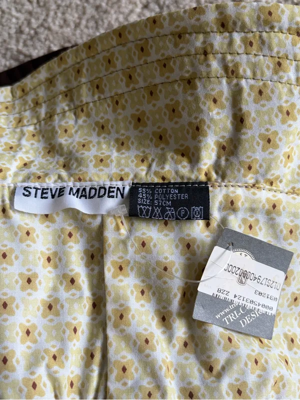 Steve Madden vintage Nordstrom Deadstock y2k 90s 2000s brown bucket hat NWT - Image 8