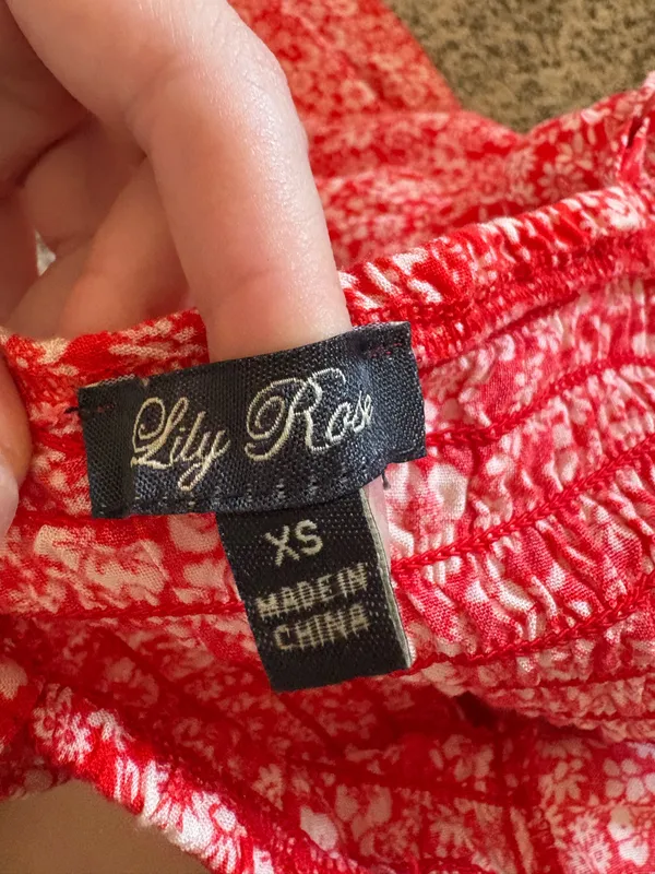 Lila Rose Floral Long Dress - Image 3