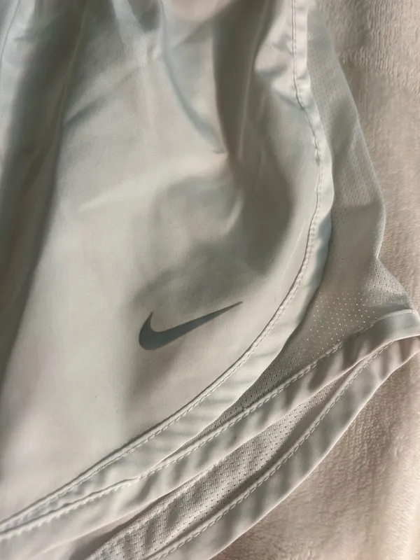 White Nike Running Shorts - Image 2