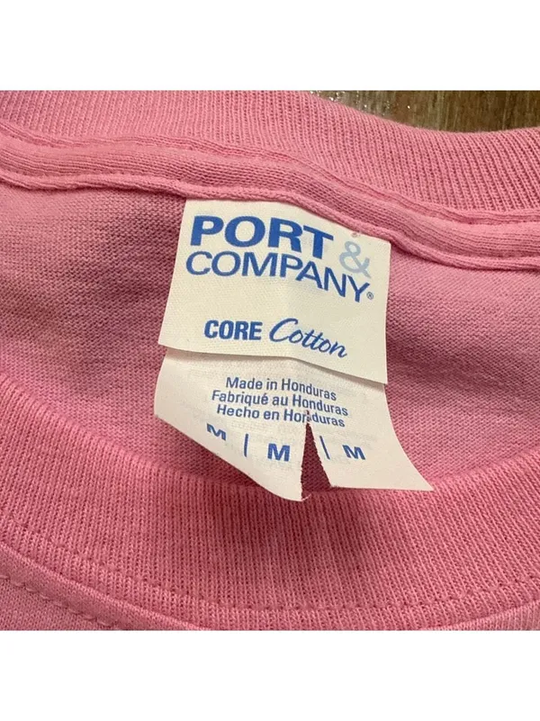 He's a Ten But in Pesos Graphic Tee Pink Medium - Image 3