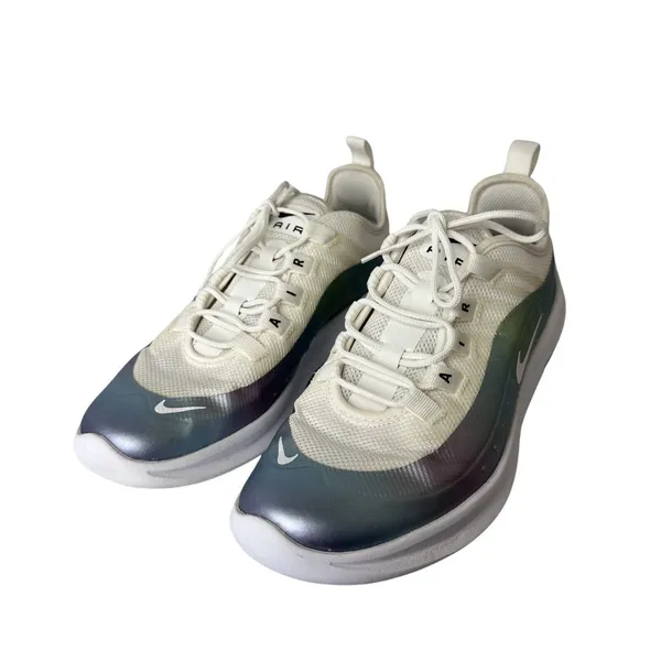 Nike Air Max Axis GS Low Size 6.5Y White/Light Blue Chameleon AH5222-106‎ - Image 7