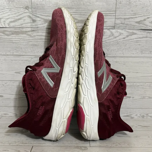 New Balance Beacon v2 Shoes Women Sz 10‎ Fresh Foam Burgundy Running Sneakers - Image 6