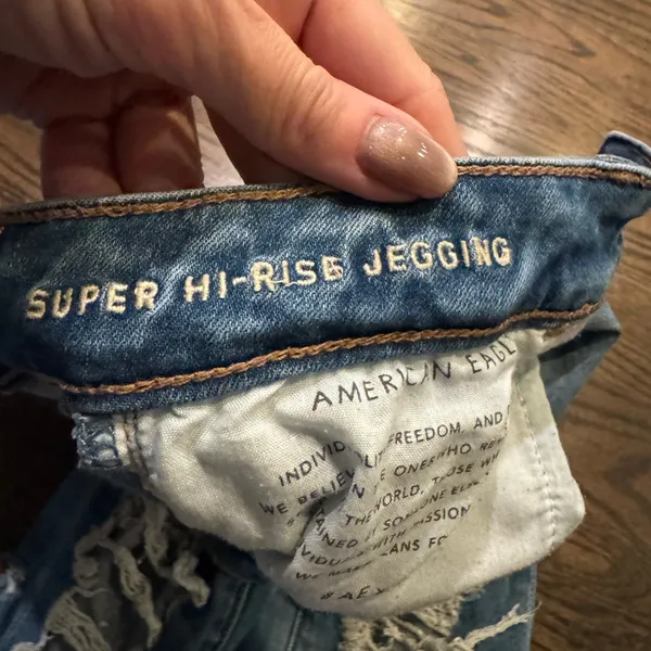 American Eagle Outfitters Super High Rise Jeggings - Image 4