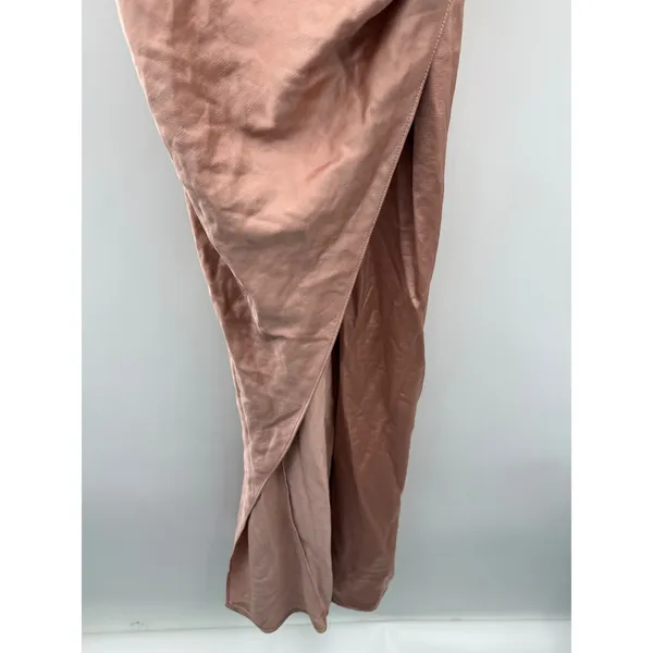 Significant Other Aria Draped Asymmetrical Gown Women's‎ 6 Nougat Formal - Image 5
