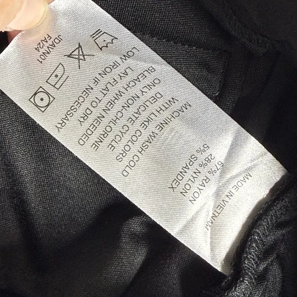 Quince Ultra-Stretch Ponte Trouser Black Wide‎ Leg Pants Womens Size 10 LB70749 - Image 7
