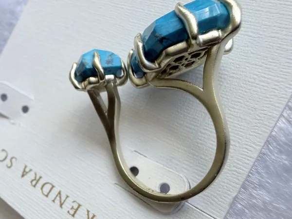 Kendra Scott Kayla Open Turquoise
Ring OS - Image 6