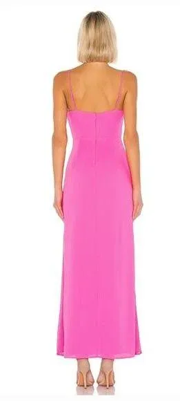 Superdown Addison Maxi Dress in Pink Small - Image 2