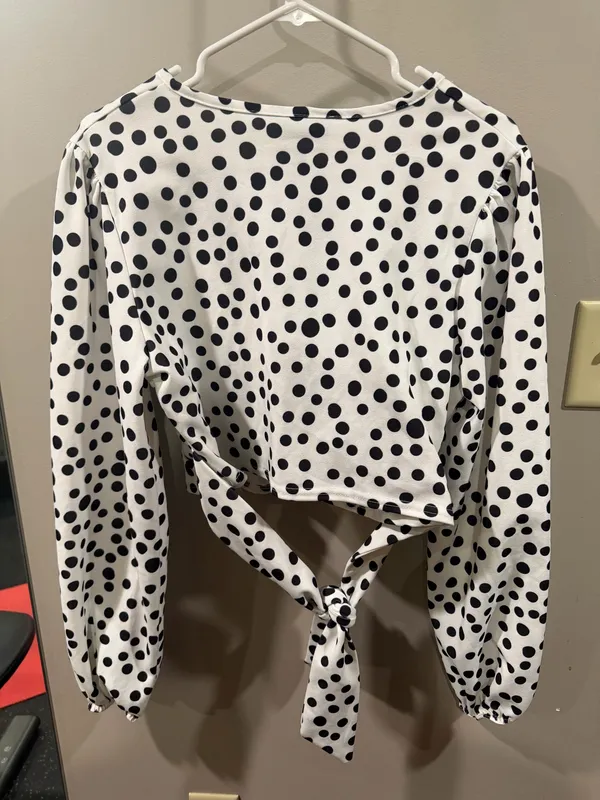 Pretty Little Thing Polka Dot Top - Image 2