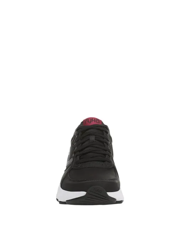NWT Ryka PodFlow Retro Mesh Walking Shoes Low Top Lace-Up J5714M1 Black 9W - Image 2