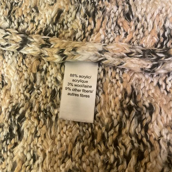 Maurices wool blend open knit cardigan sweater women’s size large - Image 5