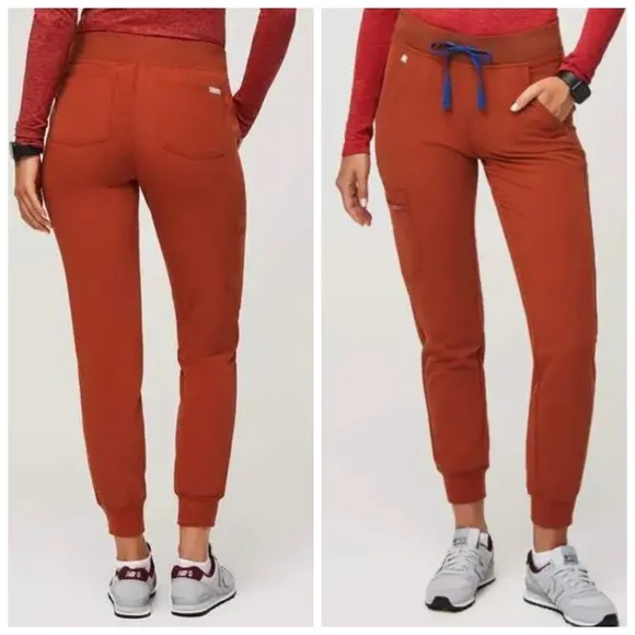 FIGS • Zamora jogger scrub pants in sold out auburn color - Image 6