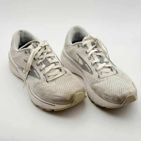 Brooks Adrenaline GTS 22 Running Shoes Womens 8 Grey White Support Sneakers - Image 8