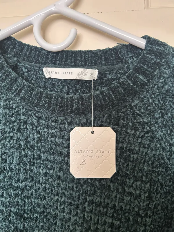 Altar'd State Sweater Knit Cropped - Image 2