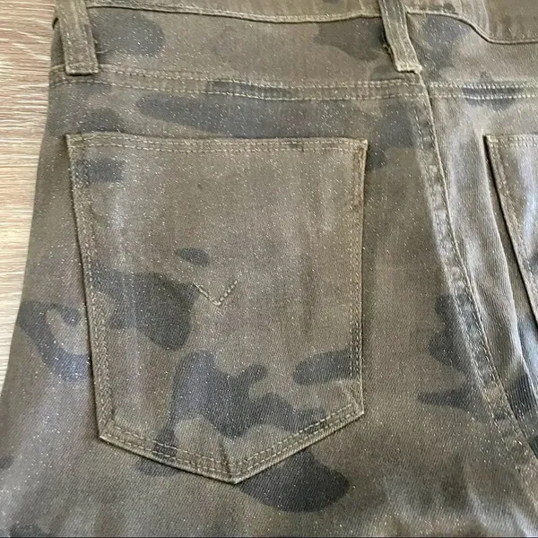 Hudson Nico super skinny midrise Camo glitter jeans - Image 7