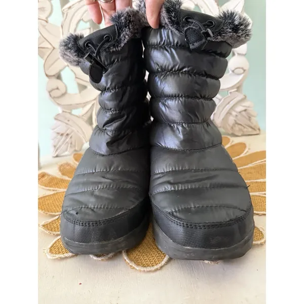 The North Face Womens‎ Thermoball Insulated Black Winter Snow Boots Sz 10 - Image 2