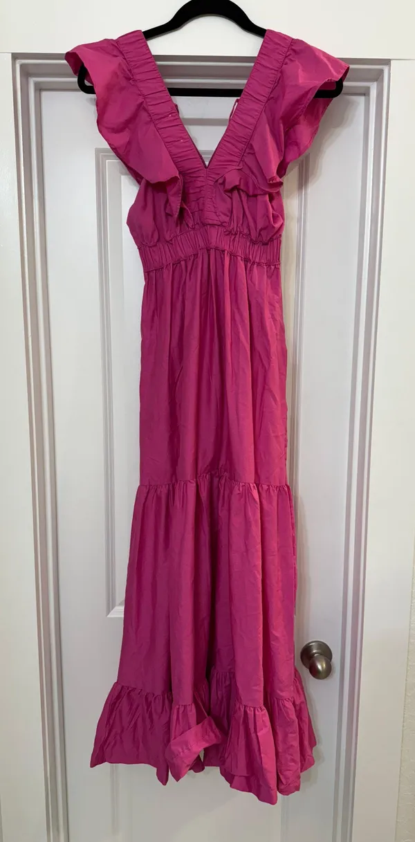 Pink Maxi Dress Size XS - Image 2