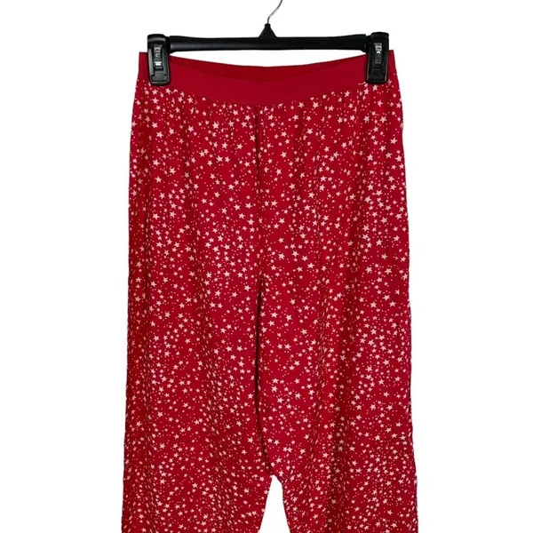 La Seuza Pajama Pants Small Red Lightweight Lounge‎ Sleepwear Cozy - Image 2