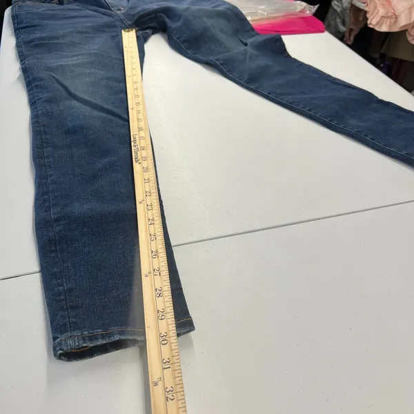 Madewell Skinny Jeans Womens 29 Blue Denim Cotton Mid Rise Medium‎ Wash - Image 11