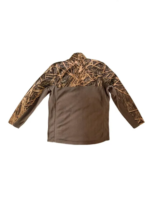 Magellan Outdoors Camo Fleece Jacket Womens S Shadow Grass Blades Hunting - Image 2