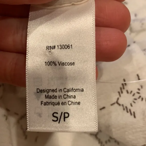 L*SPACE Kelly Native Geo Romper in Ivory size small - Image 7