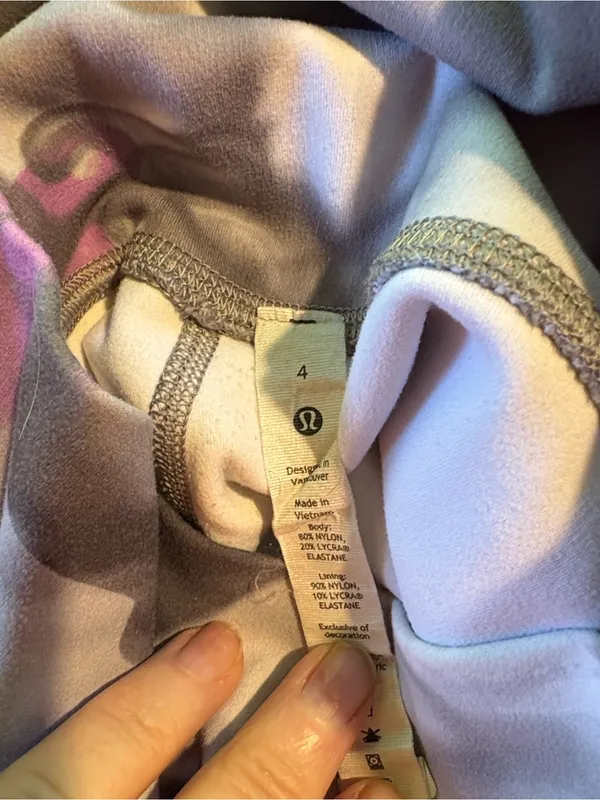 lululemon athletica Lavender and Pink Active Shorts - Image 4