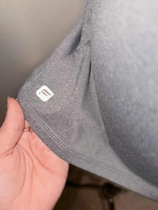 5/$30 🎈Fabletics medium embra open back grey tank top - Image 2